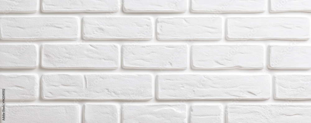 Close-up illustration of a textured white brick wall, ideal for design projects, presentations, and creative backgrounds. Copy space included for text. Close-up illustration of a textured white brick wall, ideal for design projects, presentations, and creative backgrounds. Copy space included for text.