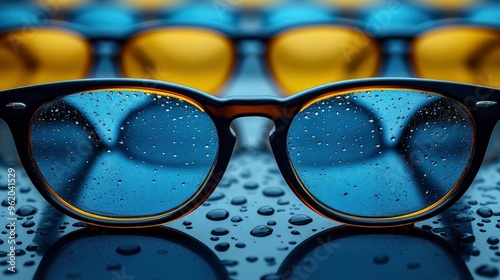 Water Drops on Sunglasses