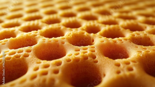 Abstract Honeycomb Texture Close-up