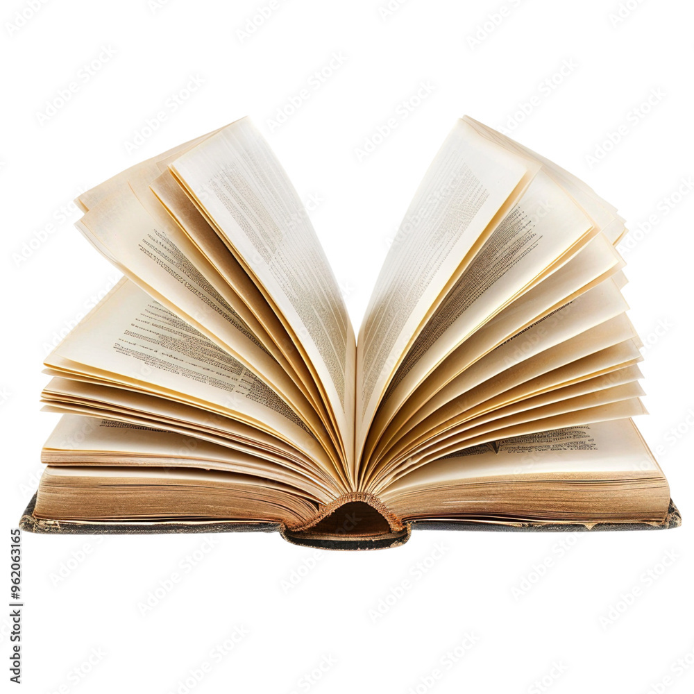 Fototapeta premium open old book