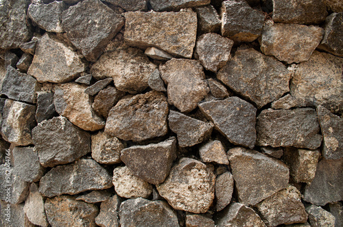 a pile of several rocks photographed up close