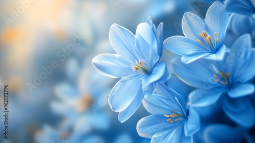 abstract background of beautiful flowers