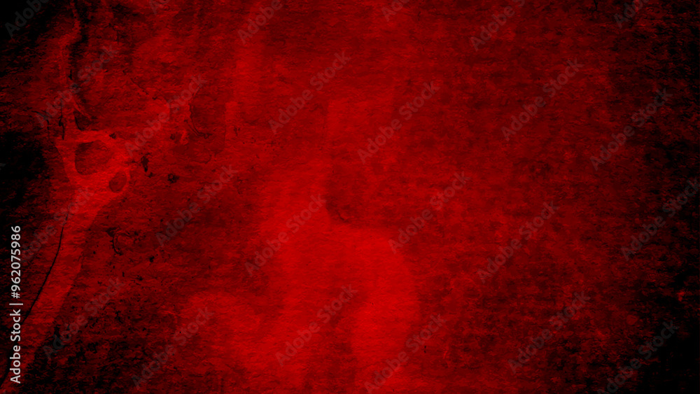 Abstract red grunge background texture black concrete wall, grunge halloween background with blood splash space on wall, Abstract red grunge background texture black concrete wall, grunge halloween background with blood splash space on wall,