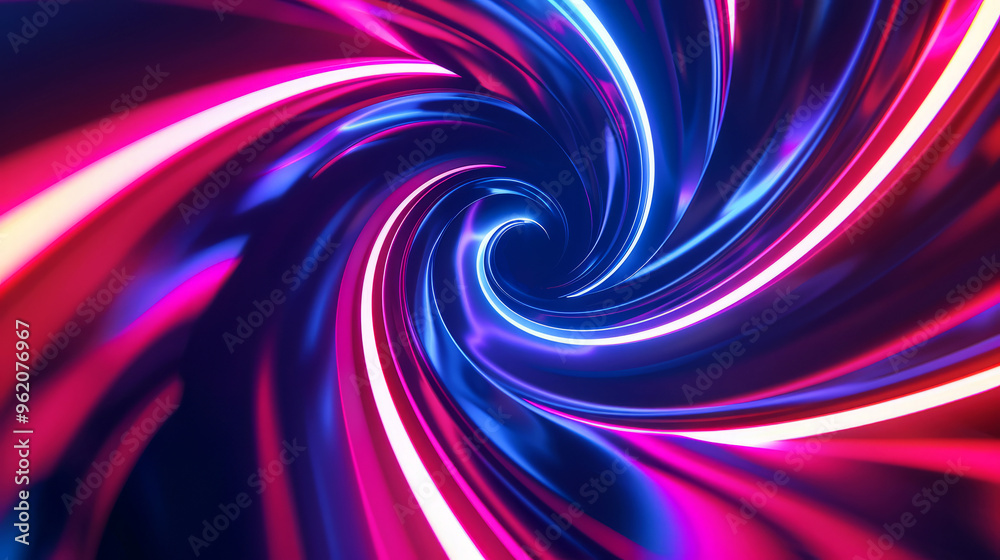 Abstract Swirling Neon Lights, Pink Blue, Futuristic Background, 3D, Digital Art, Technology Abstract Swirling Neon Lights, Pink Blue, Futuristic Background, 3D, Digital Art, Technology