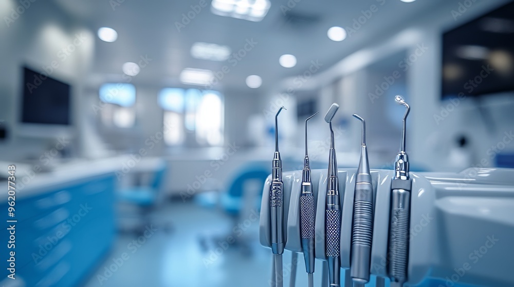 dentistry instruments in a bright and clean environment dentistry instruments in a bright and clean environment