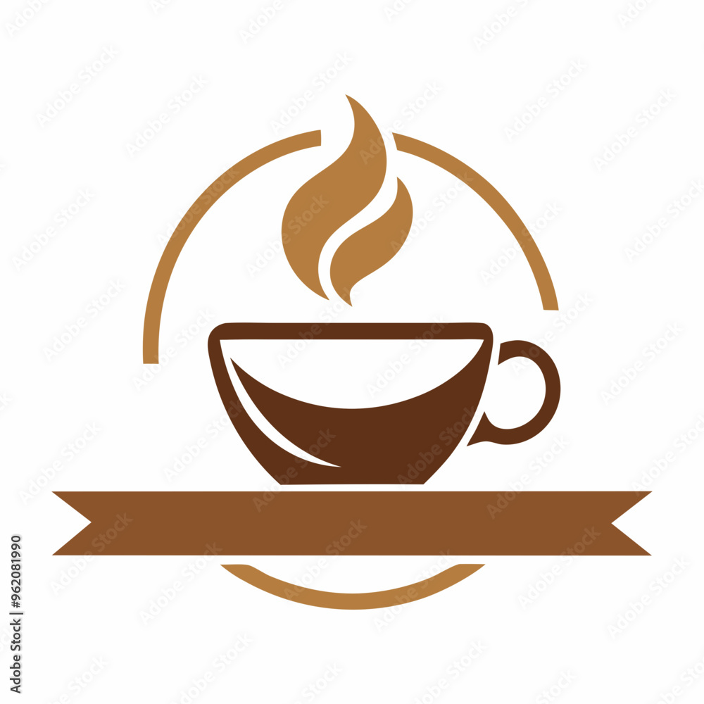 Coffee Cup Logo Art Illustration Coffee Cup Logo Art Illustration