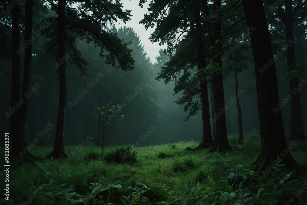 Fototapeta premium morning in the forest