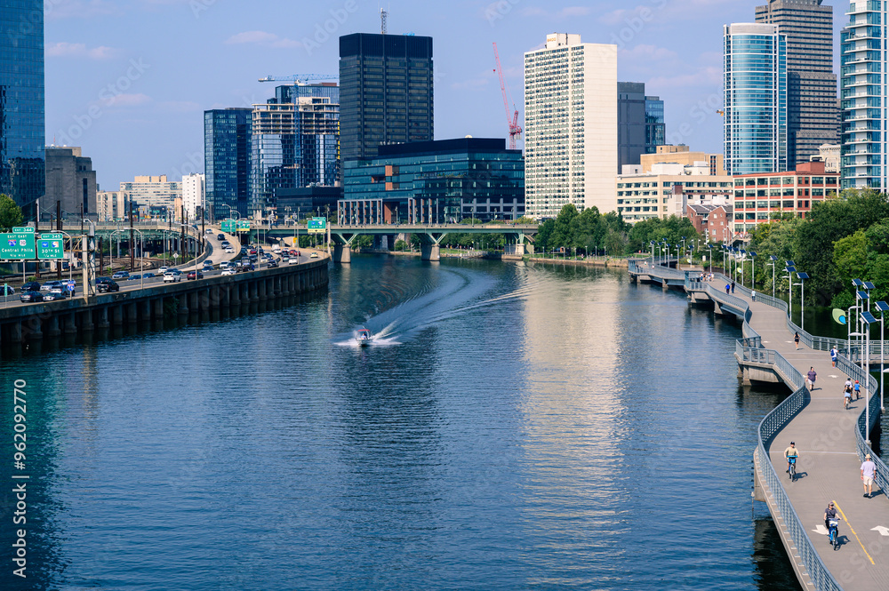 View of the river in Philadelphia View of the river in Philadelphia