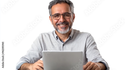 Successful Businessman Posing for Stock Photo