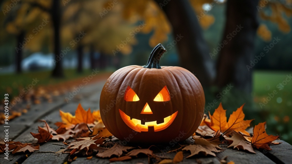 jack o lantern in the garden jack o lantern in the garden