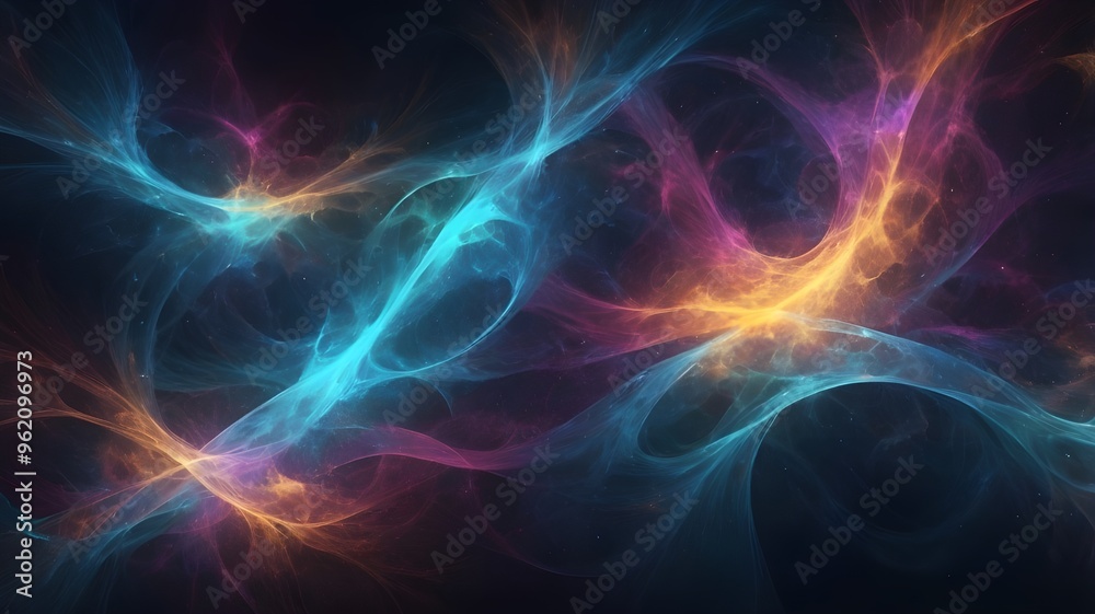 abstract background with glowing lines abstract background with glowing lines