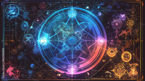 魔法陣のイメージ
