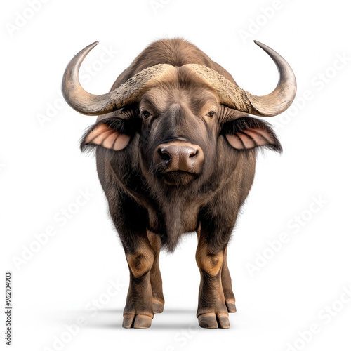 Cape Buffalo Isolated