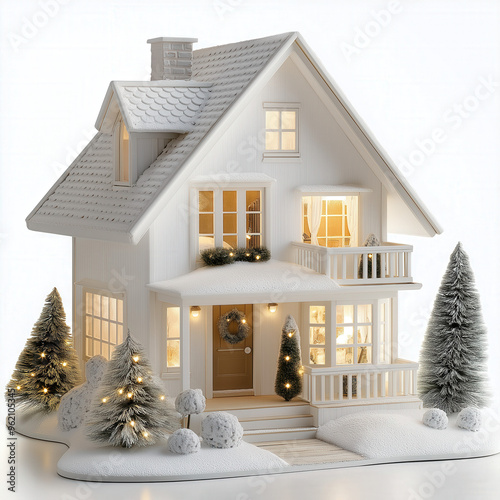 Dollhouse Isolated