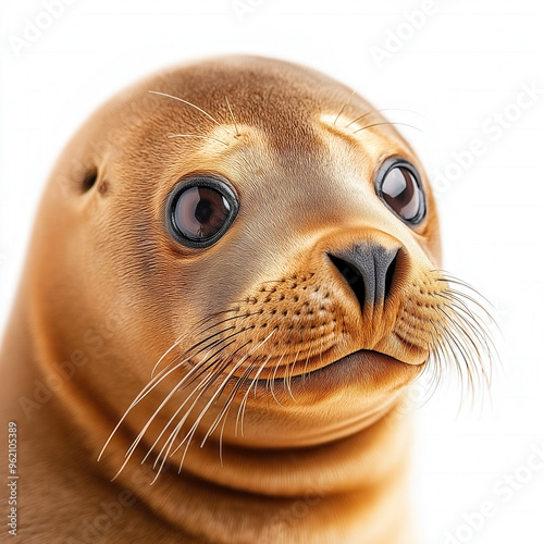 Elephant Seal Isolated
