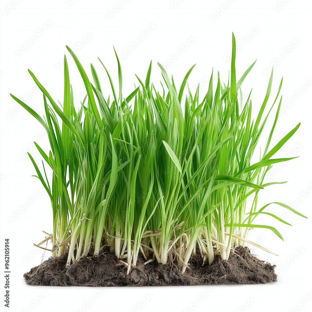 Grass Sod Isolated