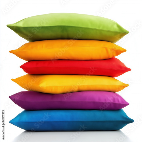Pillow Stack Isolated
