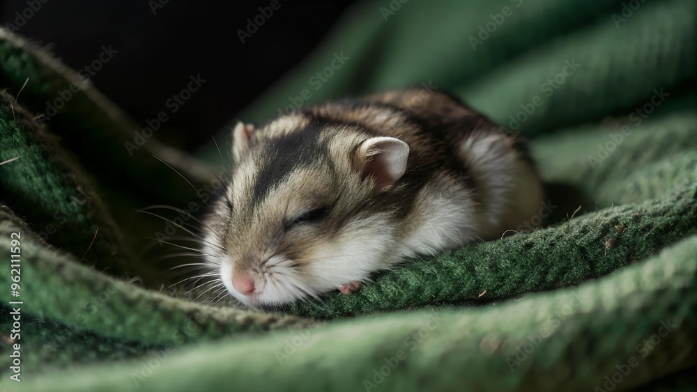 Campbell's dwarf hamster, Cute Hamster Campbell's dwarf hamster, Cute Hamster