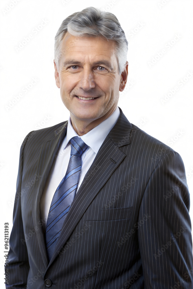 Confident man in a business suit, cut out transparent Confident man in a business suit, cut out transparent