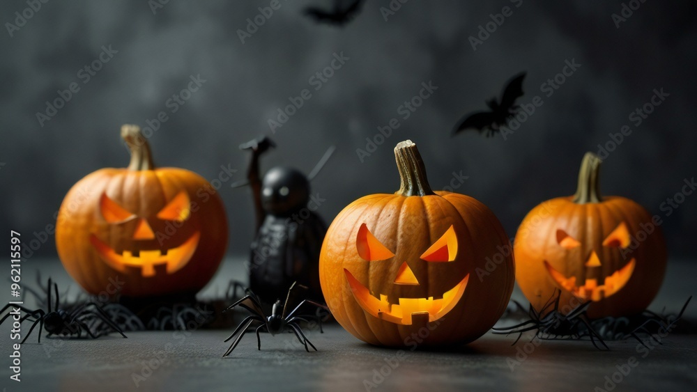 halloween jack o lantern with pumpkin halloween jack o lantern with pumpkin