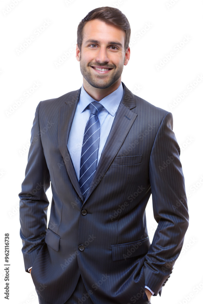 Smiling man in a suit portrait, cut out transparent Smiling man in a suit portrait, cut out transparent