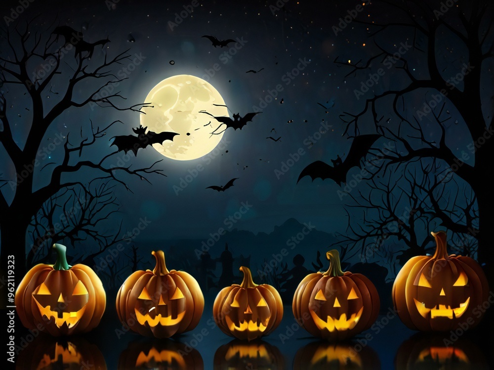 halloween background with pumpkin halloween background with pumpkin