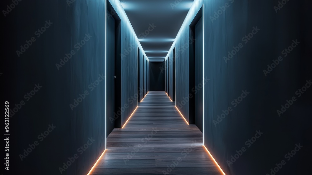 Using LED Strip Lights in Minimalist Hallways, Discuss the use of LED strip lights along walls or ceilings in minimalist hallways to create soft. Using LED Strip Lights in Minimalist Hallways, Discuss the use of LED strip lights along walls or ceilings in minimalist hallways to create soft.