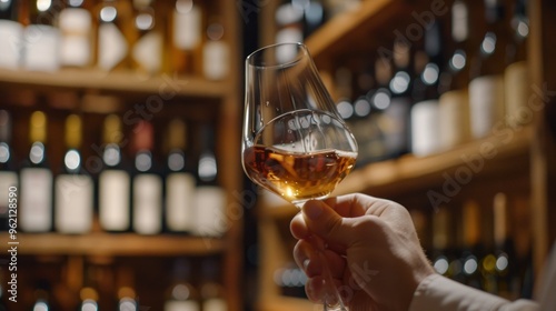 Wine Tasting in a Wine Cellar photo