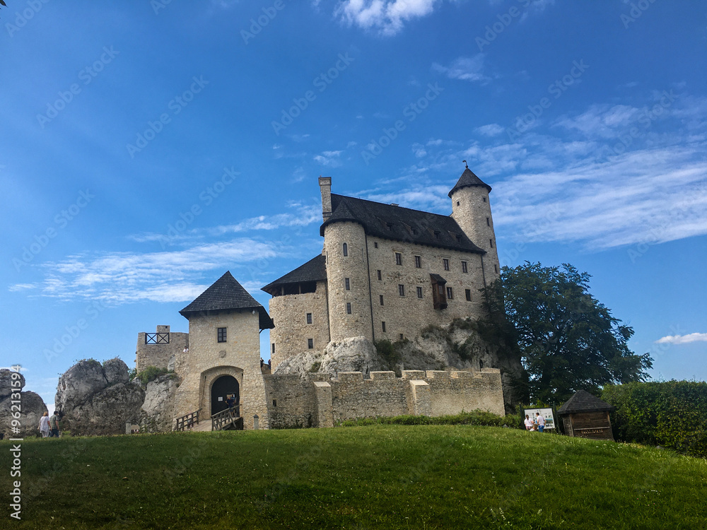 A scenic view of a medieval castle perched on a hill, with clear blue skies and soft clouds in the background. Perfect for themes of history, architecture, and tourism.
A scenic view of a medieval castle perched on a hill, with clear blue skies and soft clouds in the background. Perfect for themes of history, architecture, and tourism.