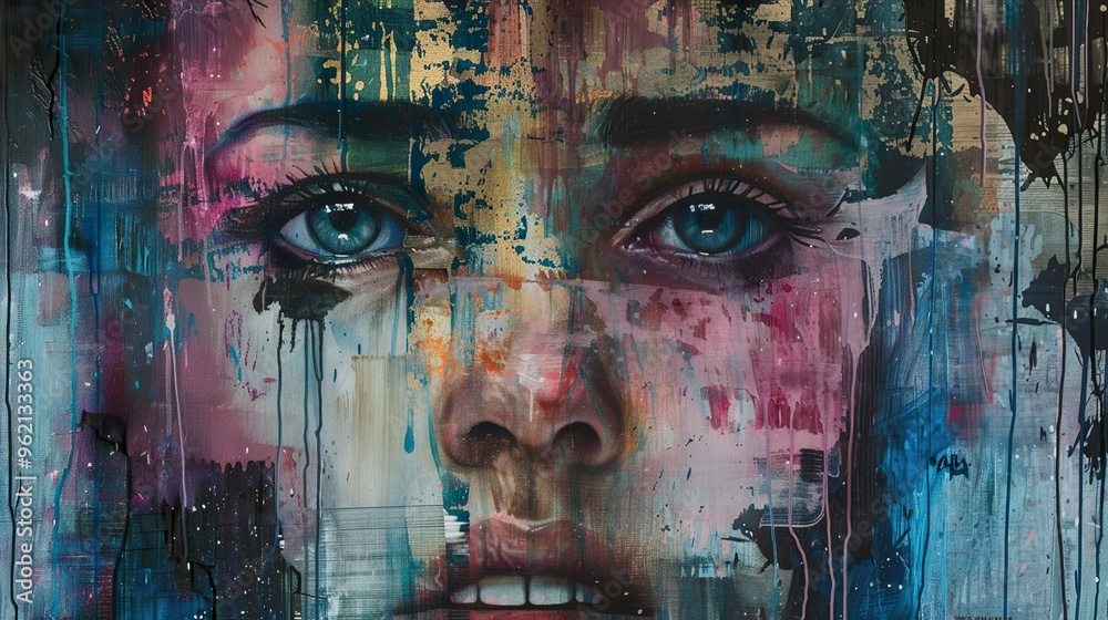 Abstract Portrait: A Study of the Human Face Abstract Portrait: A Study of the Human Face