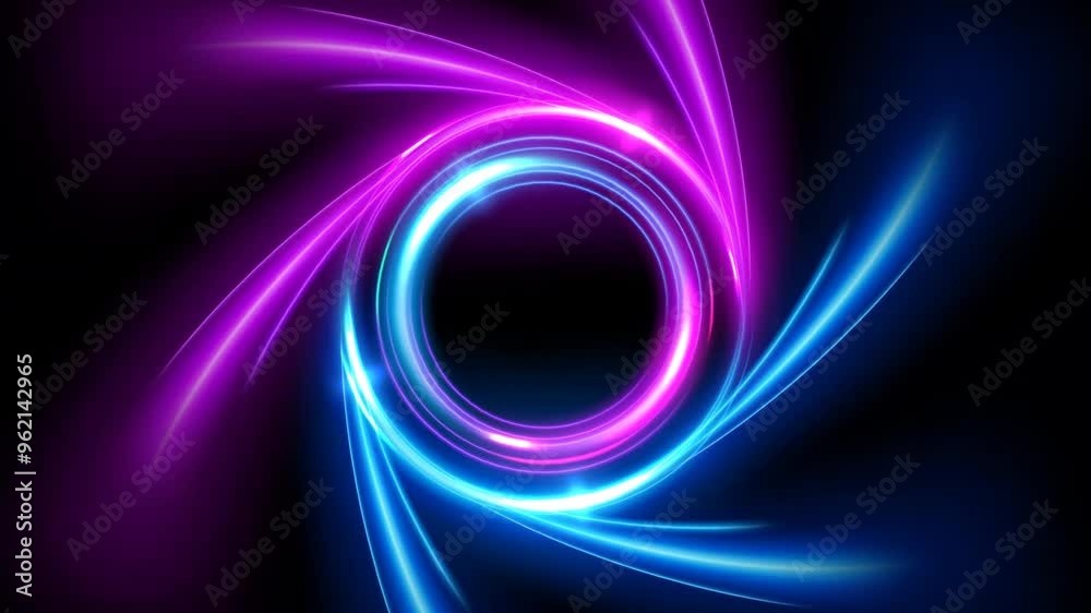 Twirl Light Circle Effect, 4K High Quality Video Twirl Light Circle Effect, 4K High Quality Video
