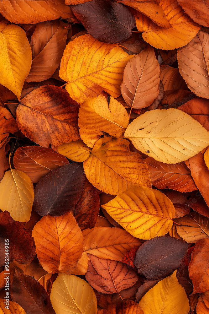 orange autumn leaves background orange autumn leaves background