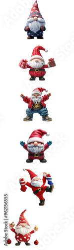 Whimsical Christmas Gnome Figurines: Perfect Holiday Decorations to Celebrate the Festive Season