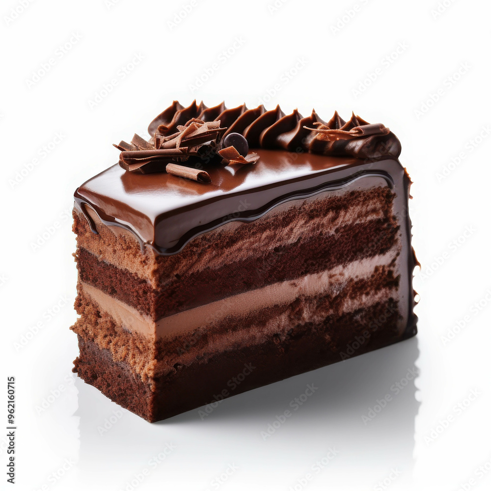 Decadent Chocolate Cake: Indulge in a close-up of a rich, decadent chocolate cake, layered with creamy filling and topped with a generous drizzle of chocolate ganache. The perfect image to evoke feeli Decadent Chocolate Cake: Indulge in a close-up of a rich, decadent chocolate cake, layered with creamy filling and topped with a generous drizzle of chocolate ganache. The perfect image to evoke feeli