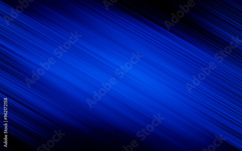 Fototapeta Naklejka Na Ścianę i Meble -  abstract blue and black are light pattern with the gradient is the with floor wall metal texture soft tech diagonal background black dark clean modern.