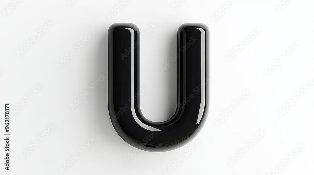 Three-dimensional letter Three-dimensional letter