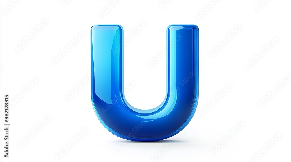 A 3D letter A 3D letter