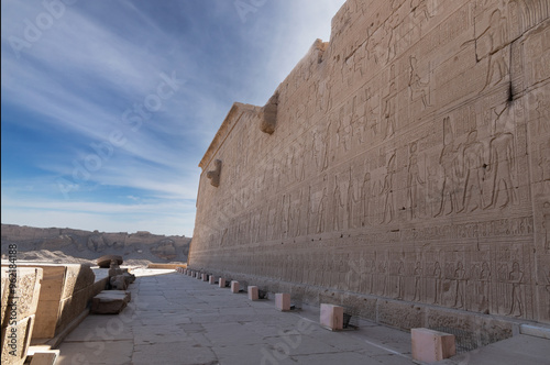 the temple Dendera. Qena. Egypt. photo