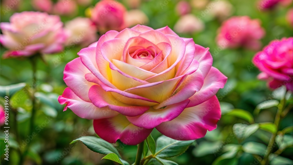 beautiful pink and green rose flower beautiful pink and green rose flower