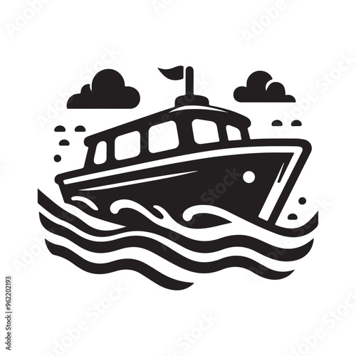 Get High-Quality Water Taxi Silhouette Vectors for Your Next Project