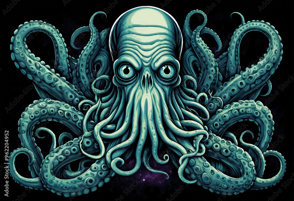 Halloween Octopus Tshirt Graphic Halloween Octopus Tshirt Graphic
