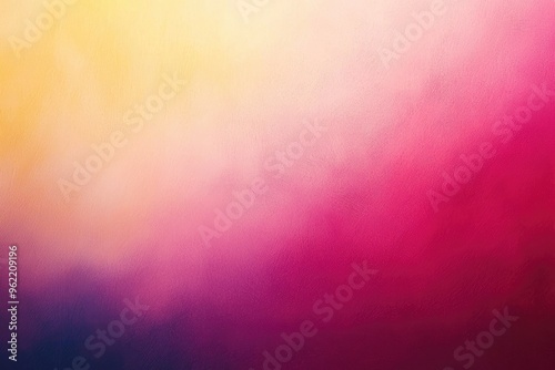 Abstract Gradient Background with Yellow, Pink, and Purple Tones