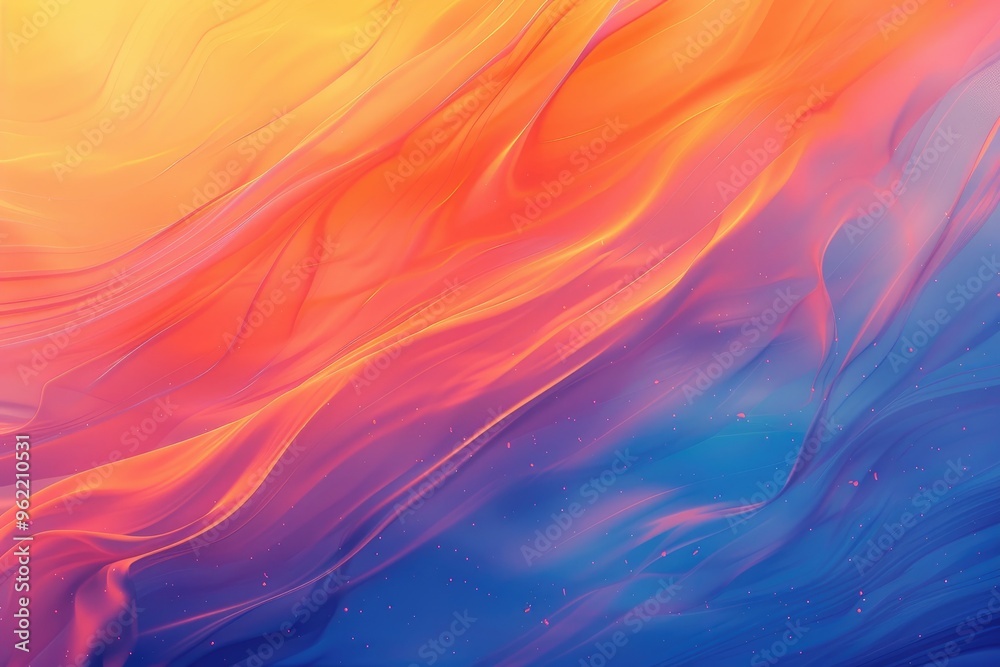 Abstract Swirling Gradient with Scattered Glimmering Dots Abstract Swirling Gradient with Scattered Glimmering Dots