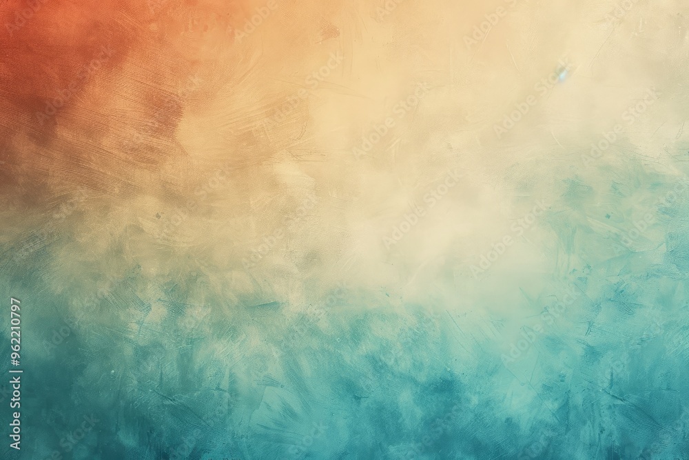 Abstract Textured Background with Orange, Yellow, and Teal Colors Abstract Textured Background with Orange, Yellow, and Teal Colors