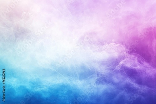 Abstract Watercolor Background with Blue, White, and Purple Colors