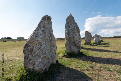 archeology of Lagatjar in Camaret sur Mer, Brittany photo