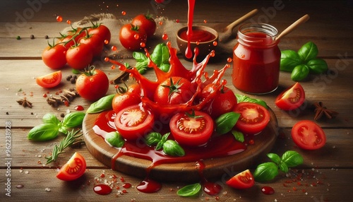 frische Tomaten photo