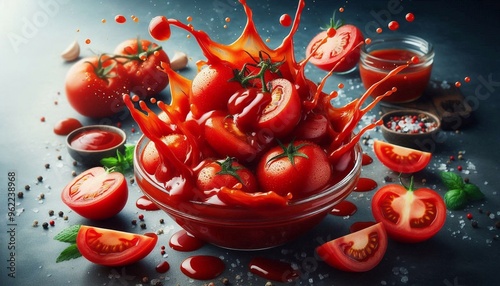 frische Tomaten photo