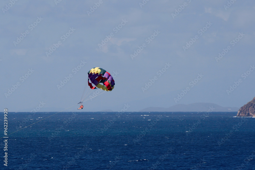 Parasailing in St. Thomas, US Virgin Islands 2006 Parasailing in St. Thomas, US Virgin Islands 2006
