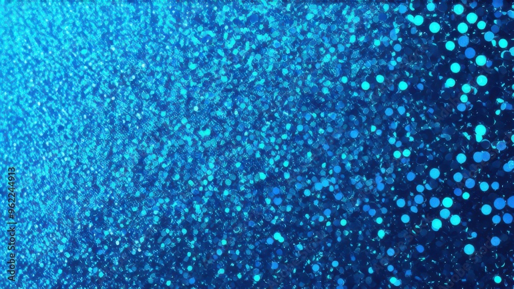 Obraz premium Blue Confetti Background For Decoration Various Festive Celebrations